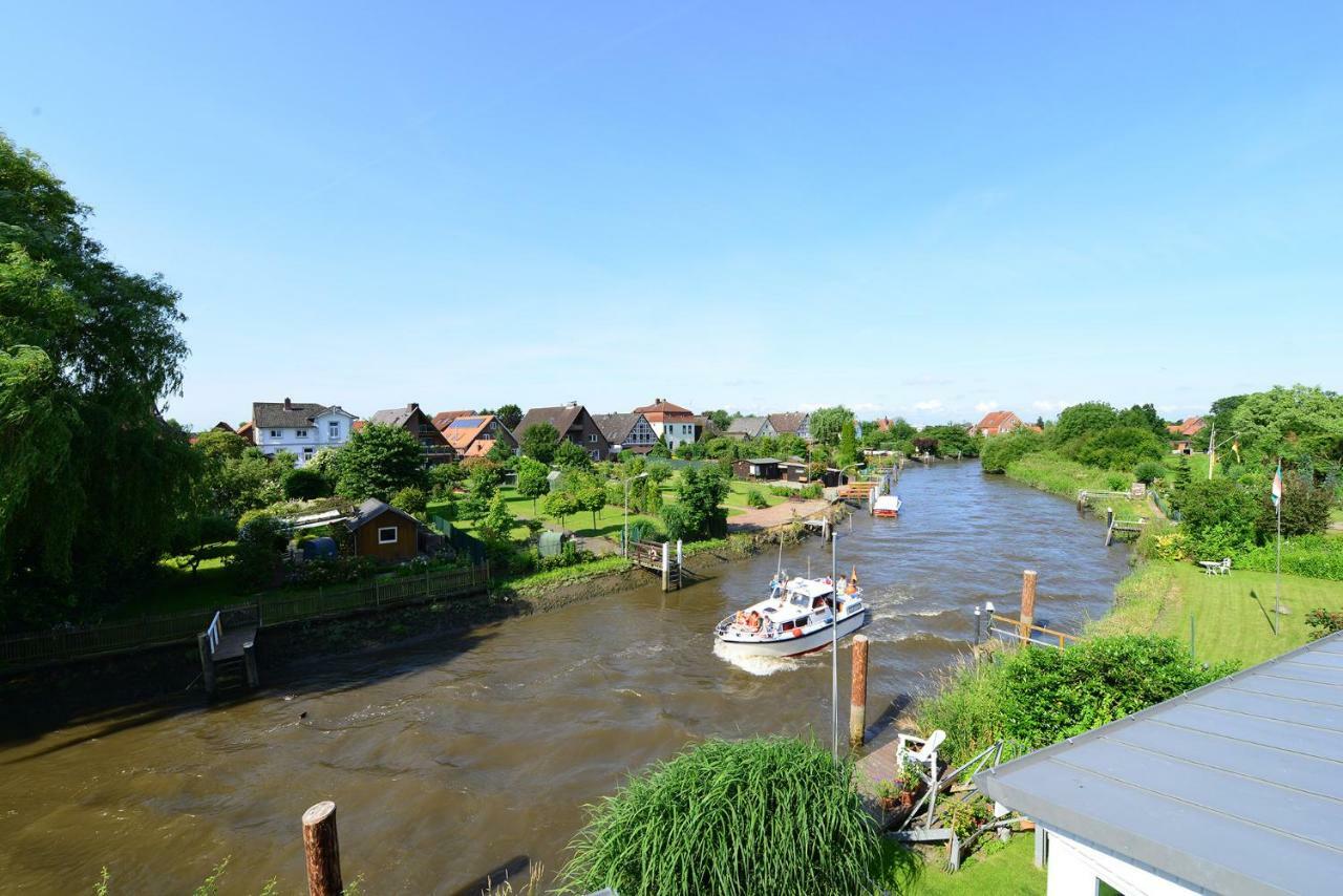 Deichkroenchen Ferienwohnung Altes Land Hamburg Jork Exteriér fotografie
