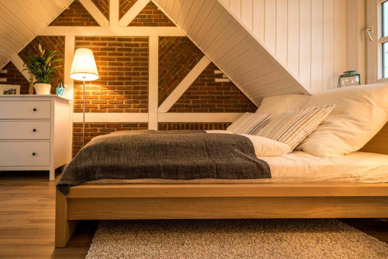 Deichkroenchen Ferienwohnung Altes Land Hamburg Jork Exteriér fotografie